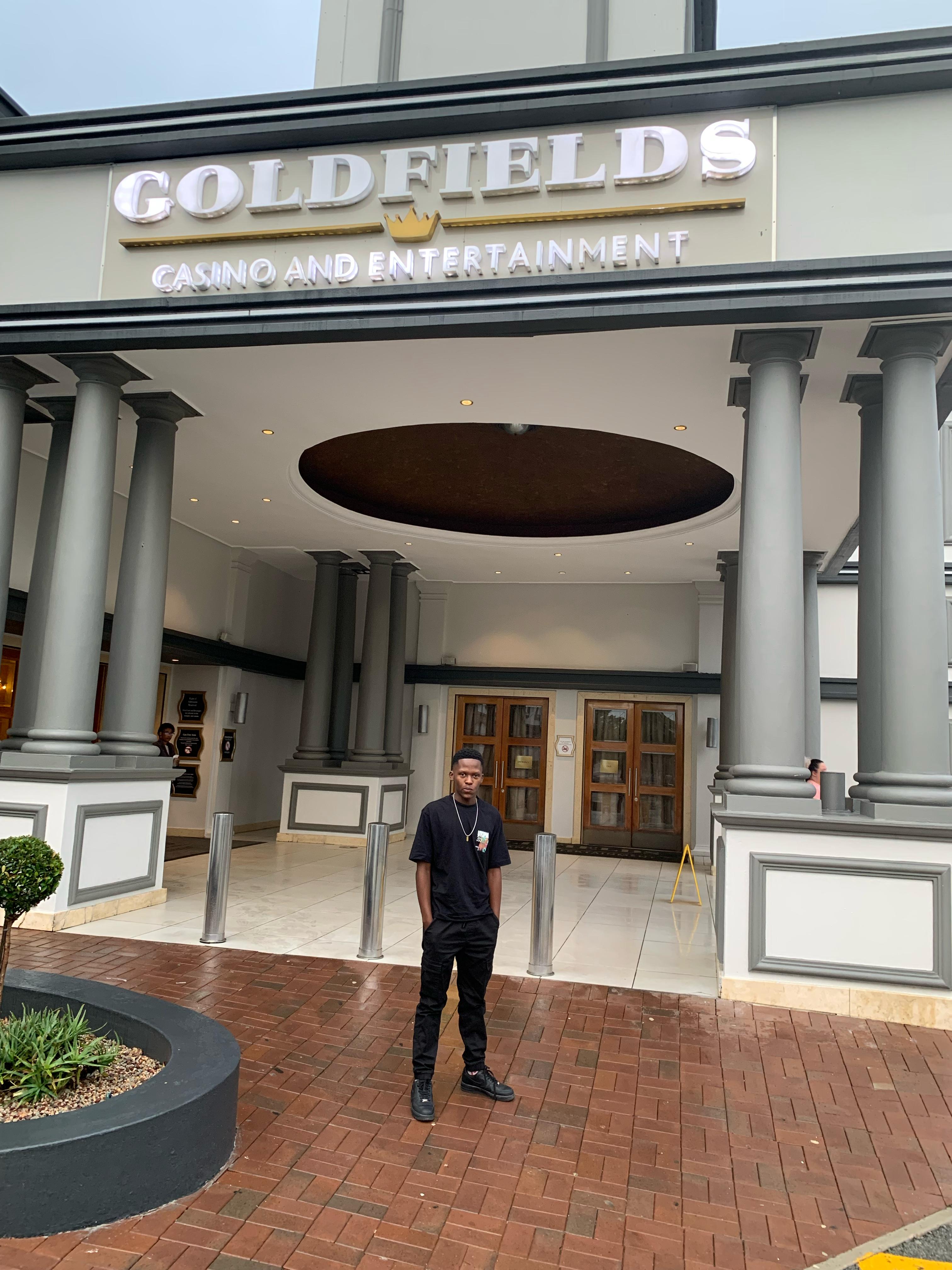 Lebogang at the Casino